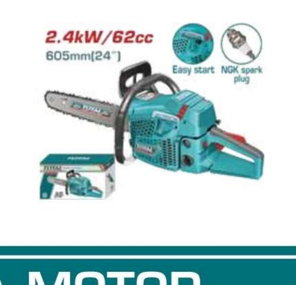 MOTOSIERRA A GASOLINA 2.4KW 62CC (60CM)