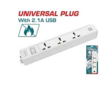 TOMA CTE MULTIPLE 3 VIAS Y USB