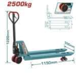 TRANSPALETA MANUAL 2500 KG