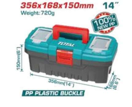 CAJA DE HERRAMIENTAS PLASTICA 36X17X16