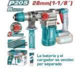 ROTOMARTILLO A BATERIA 20V 28MM