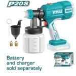 PISTOLA DE PULVERIZACION P/ PINTURA A BATERIA 20V