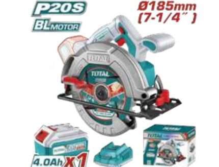 SIERRA CIRCULAR A BATERIA 20V 185MM - BAT/CAR