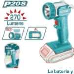LINTERNA DE TRABAJO A BATERIA 20V 5W 270LM
