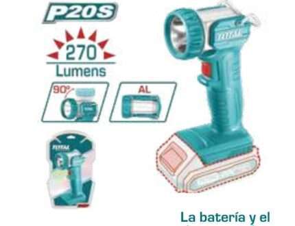 LINTERNA DE TRABAJO A BATERIA 20V 5W 270LM