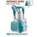BOMBA SUMERGIBLE 0.5HP 8MTS 117L/MIN