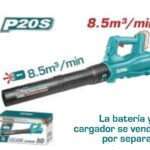 SOPLADOR A BATERIA 20V (8.5M3/MIN)