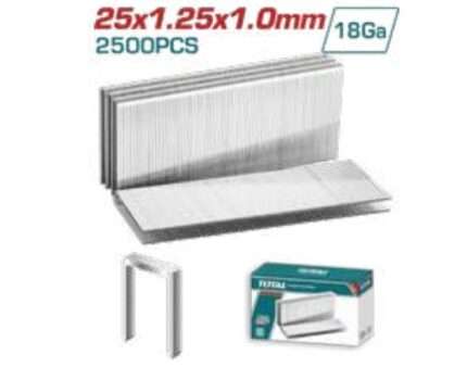 GRAPAS DE CORONA DE 25 MM (2500 PZS)