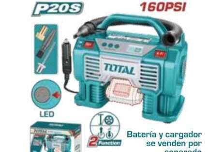 INFLADOR DE AIRE A BATERIA 20V 160PSI