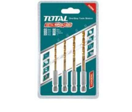 MECHAS HSS 1.5-4.0MM (4PZS) (P/ TALADRO EN METAL)