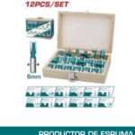 MECHAS (FRESAS) PARA ROUTER 6MM (12PZS)