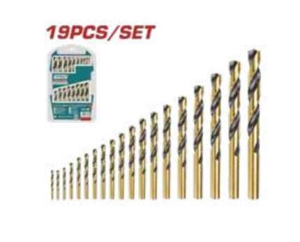 MECHAS HSS 1-10MM (19 PZS) (P/ TALADRO EN METAL)