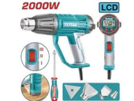 PISTOLA DE CALOR 2000W PANT. LCD