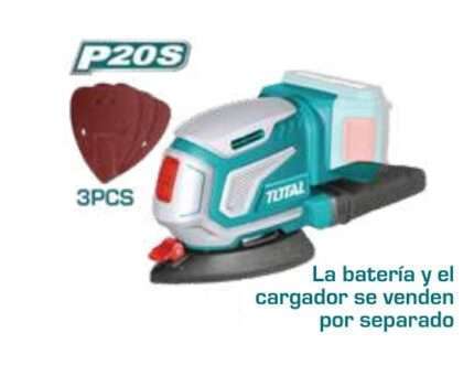 LIJADORA ORBITAL DE PALMA A BATERIA 20V