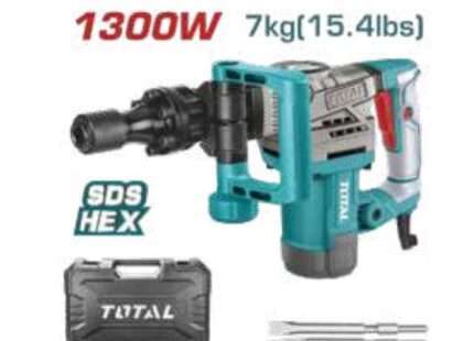 MARTILLO DEMOLEDOR 1300W (CINCEL SDS HEX 17MM)