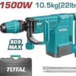 MARTILLO DEMOLEDOR 1500W (CINCEL SDS MAX 18MM)