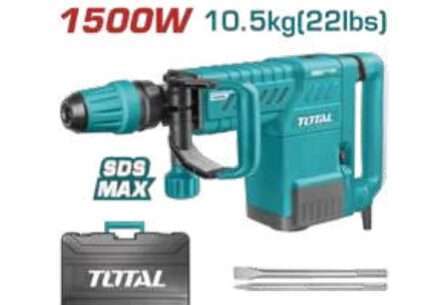 MARTILLO DEMOLEDOR 1500W (CINCEL SDS MAX 18MM)