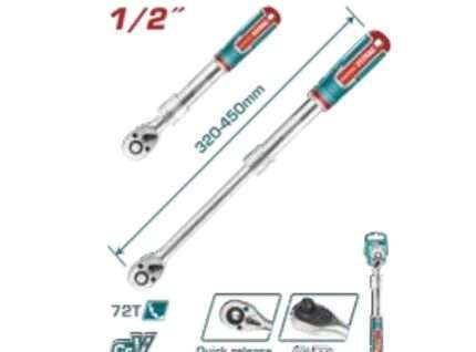 CRIQUET 1/2” 72T EXTENSIBLE