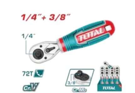 CRIQUET CORTO DE 1/4” Y 3/8” 72T