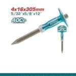 CINCEL DE CONCRETO 4X16X305 - 40CR