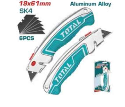 CUTTER UTILITARIO 19X61MM CON HOJA SK5 (6 PZS)