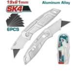 CUTTER UTILITARIO 19X61MM Y HOJAS (5 PZS)