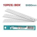 HOJAS P/ CUTTER 9MM (10 PZS)