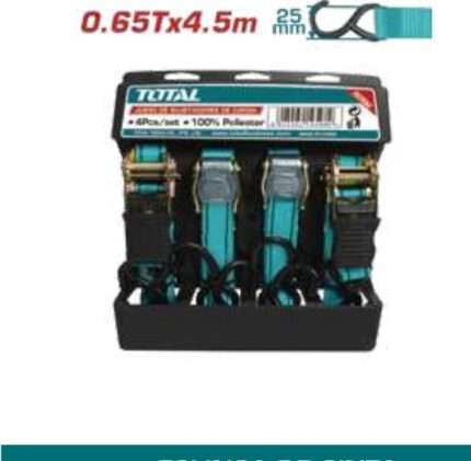 CATRACA Y CINTA 0.65TX4.5M (4 PZS)
