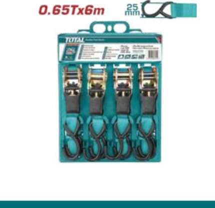 CATRACA Y CINTA 0.65TX6M (4 PZS)