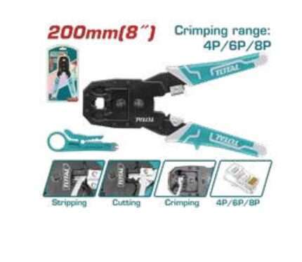CRIMPADORA DE ENCHUFE MODULAR 200MM