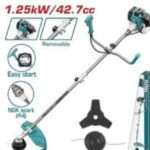 DESMALEZADORA A GASOLINA 1.25KW 43CC