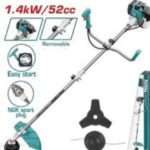 DESMALEZADORA A GASOLINA 1.4KW 52CC