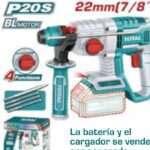 ROTOMARTILLO A BATERIA 20V 22MM