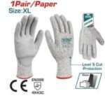 GUANTES CON RESISTENCIA A CORTES (1 PAR)