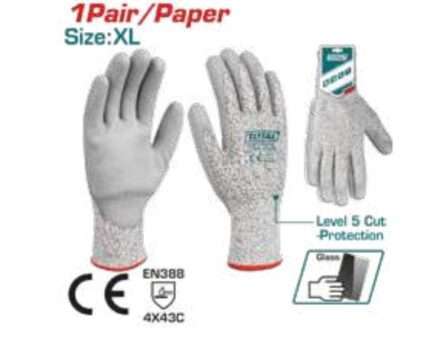 GUANTES CON RESISTENCIA A CORTES (1 PAR)