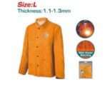 CHAQUETA DE CUERO PARA SOLDAR