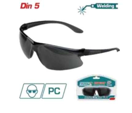 GAFAS DE SEGURIDAD PARA SOLDADURA (TONO OSCURO 10)