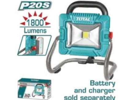 PROYECTOR LED PORTATIL A BATERIA 20V 900LM