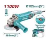 AMOLADORA 1100W 125MM (VELOCIDAD VARIABLE)
