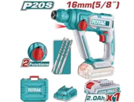 ROTOMARTILLO A BATERIA 20V 16MM - BAT/CAR -TRHLI201681