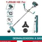 DESMALEZADORA A GASOLINA 1.25KW 42.7CC