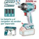 LLAVE DE IMPACTO A BATERIA 20V 500NM