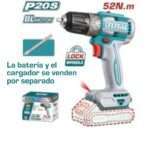 TALADRO ATORN A BATERIA 20V 52NM