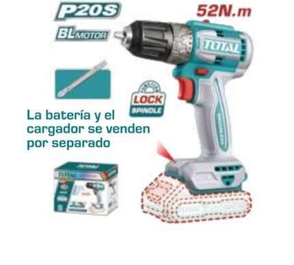 TALADRO ATORN A BATERIA 20V 52NM