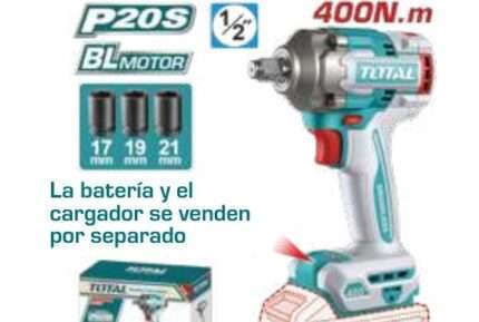 LLAVE DE IMPACTO A BATERIA 20V 400NM
