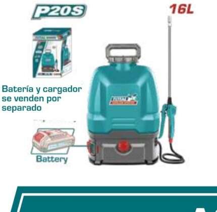 MOCHILA PULVERIZADORA A BATERIA 20V