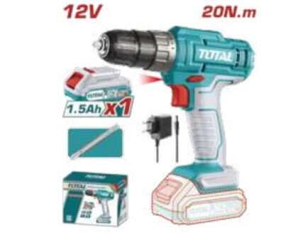 TALADRO ATORN A BATERIA 12V 20NM - BAT/CAR