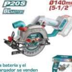 SIERRA CIRCULAR A BATERIA 20V140MM