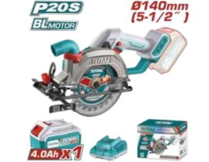 SIERRA CIRCULAR A BATERIA 20V140MM- BAT/CAR