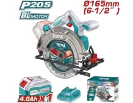 SIERRA CIRCULAR A BATERIA 20V165MM - BAT/CAR